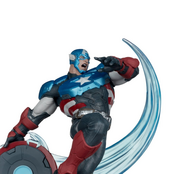 Marvel Rivals Collection 1/10 Captain America Statue 20cm