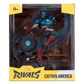Marvel Rivals Collection 1/10 Captain America Statue 20cm