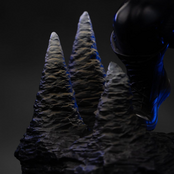 DC Comics Diorama Batman vs Bane 33cm
