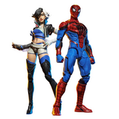 Marvel Rivals Marvel Legends Spider-Man & Luna Snow Action Figure 2-Pack 15 cm