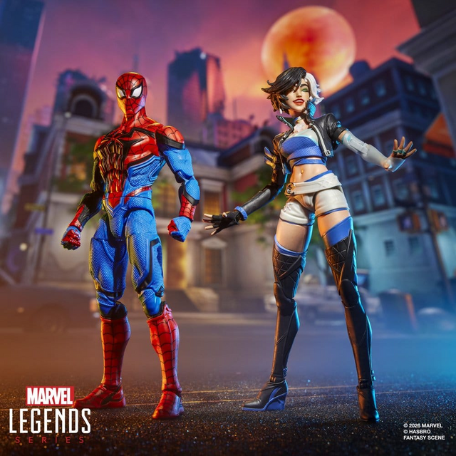 Marvel Rivals Marvel Legends Spider-Man & Luna Snow Action Figure 2-Pack 15 cm
