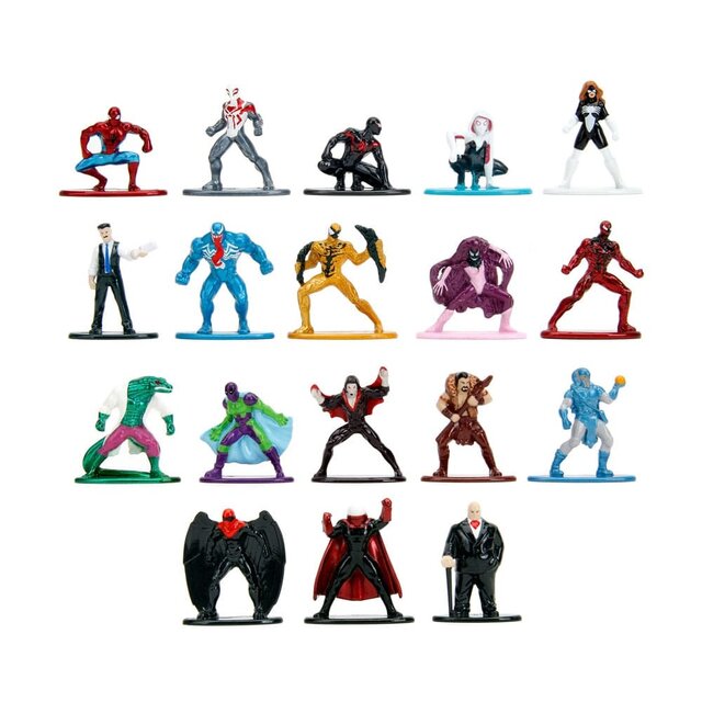 Marvel Spider-Man Nano Metalfigs 18-Pack Wave 9