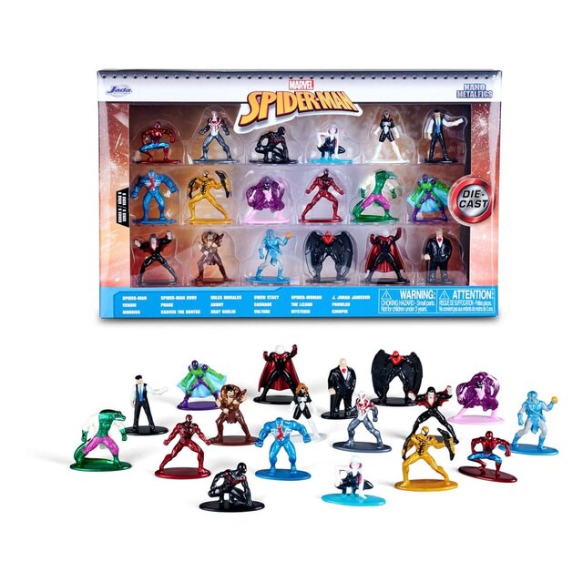 Marvel Spider-Man Nano Metalfigs 18-Pack Wave 9