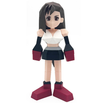 Final Fantasy VII Polygon Vinyl Figure Tifa Lockhart 14cm