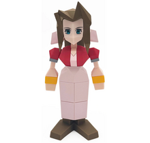 Final Fantasy VII Polygon Vinyl Figure Aerith Gainsborough 14cm