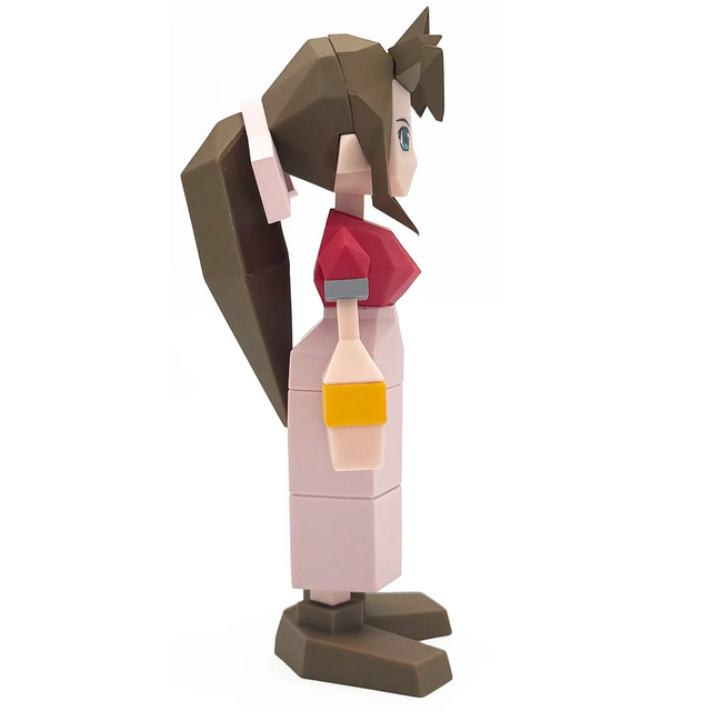 Final Fantasy VII Polygon Vinyl Figure Aerith Gainsborough 14cm