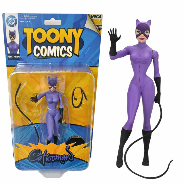 Toony Classics Comic Books Series 2 Catwoman (Purple Suit) 15cm
