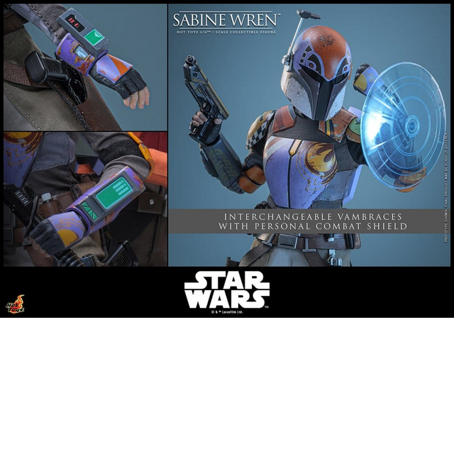 Star Wars: Rebels Television Masterpiece Sabine Wren Action Figure 29cm