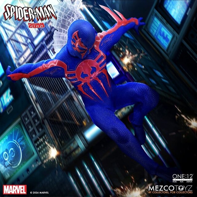 One:12 Collective Marvel Comics Spider-Man 2099 Action Figure 17cm