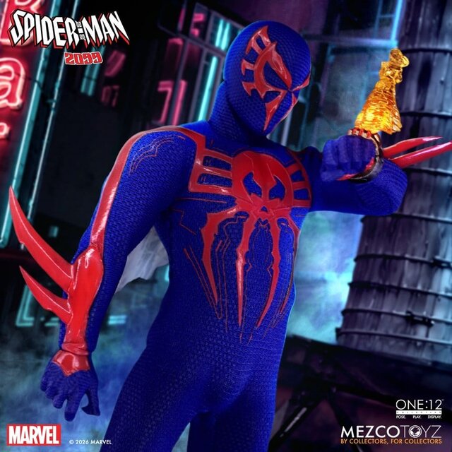 One:12 Collective Marvel Comics Spider-Man 2099 Action Figure 17cm