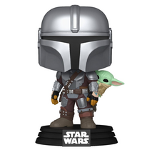 POP! Star Wars The Mandalorian with Grogu Bobblehead #818