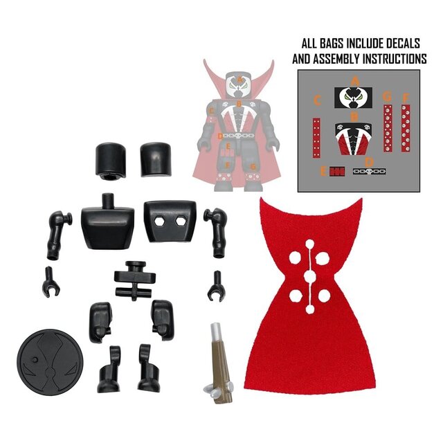 Spawn Construct a Figure Series 1 Blind Bags 36 stuks