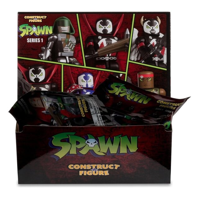 Spawn Construct a Figure Series 1 Blind Bags 36 stuks