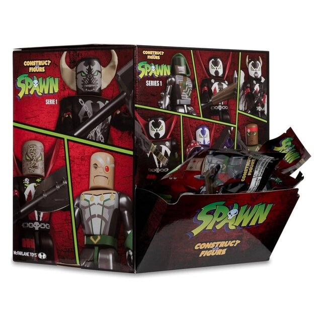 Spawn Construct a Figure Series 1 Blind Bags 36 stuks