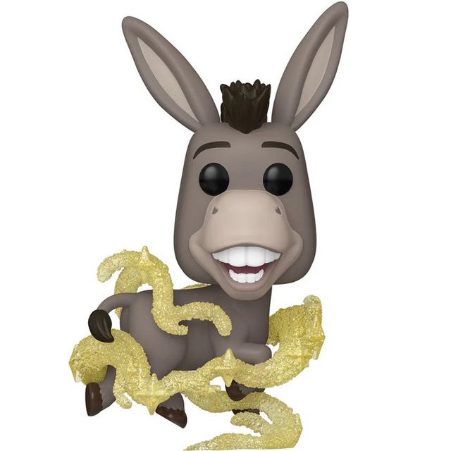 POP! Movies Shrek Donkey (Glitter) #1598 Vinyl Figure 10cm