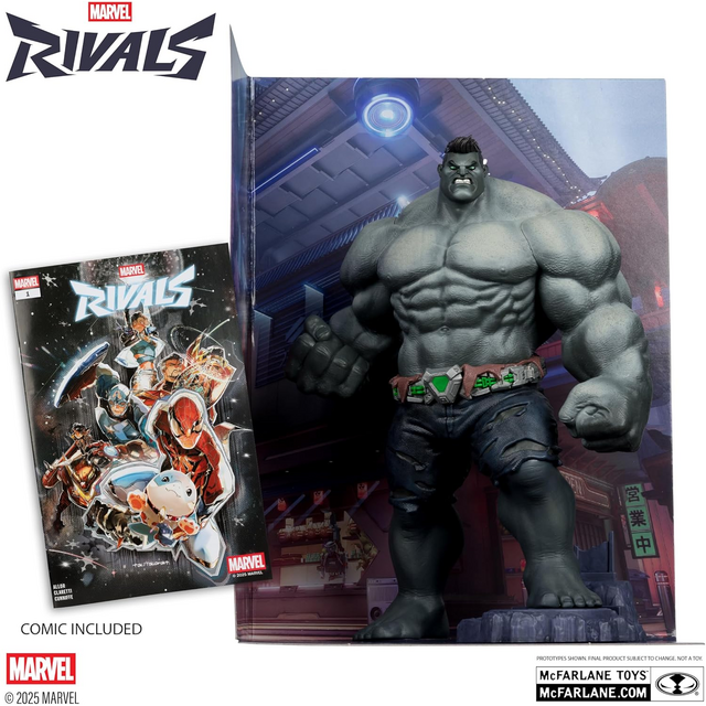 Marvel Rivals Collection 1/6 The Hulk Statue (Platinum) 27cm