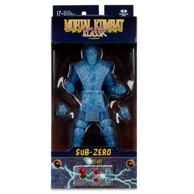 Mortal Kombat Klassic Sub-Zero (Ice Clone) Action Figure 18cm