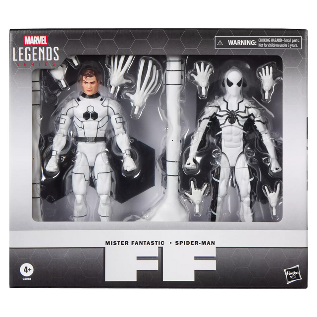 Marvel Legends Series Future Foundation Mister Fantastic & Spider-Man Action Figures 15cm