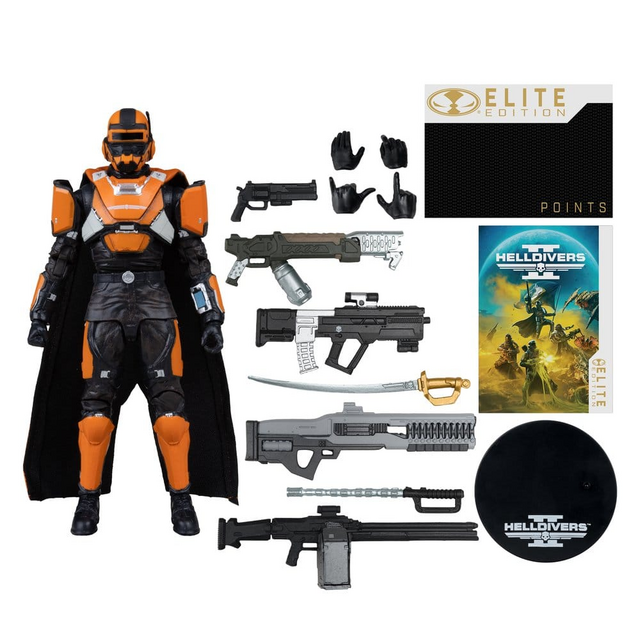 Elite Edition #11 Helldivers II CE-35 Trench Engineer (Deluxe) Action Figure 18cm