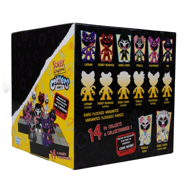 Poppy Playtime Critters Series 1 Mystery Figures 12 stuks