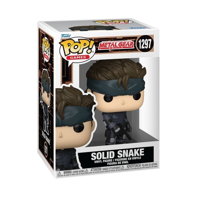 POP! Metal Gear Solid Snake #1297 Vinyl Figure 10cm