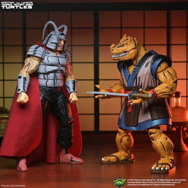 Teenage Mutant Ninja Turtles (Mirage Comics) Savanti Romero Warlord Action Figure 18cm