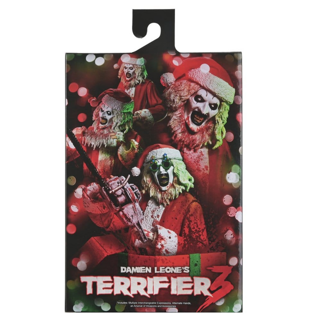 Terrifier 3 Ultimate Art the Clown Bloody Santa Suit Action Figure 18cm
