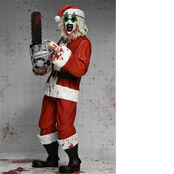 Terrifier 3 Ultimate Art the Clown Bloody Santa Suit Action Figure 18cm
