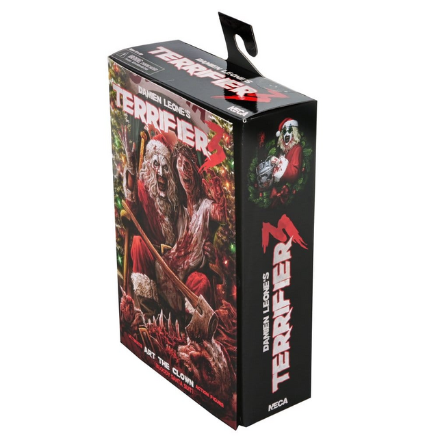 Terrifier 3 Ultimate Art the Clown Bloody Santa Suit Action Figure 18cm