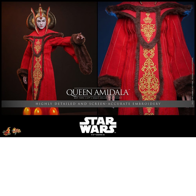 Star Wars Movie Masterpiece Queen Amidala Action Figure 28cm