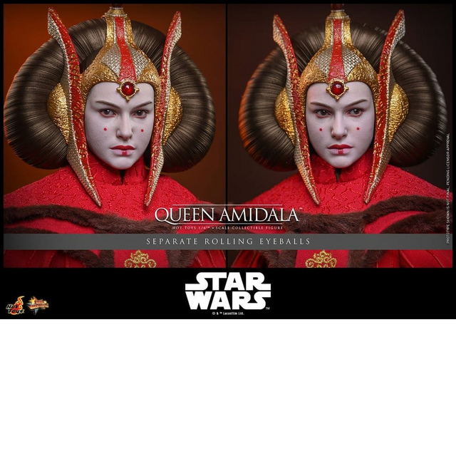 Star Wars Movie Masterpiece Queen Amidala Action Figure 28cm
