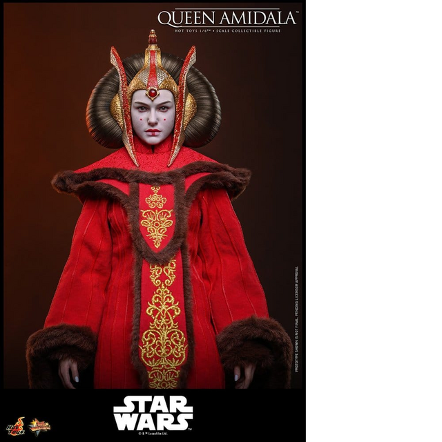 Star Wars Movie Masterpiece Queen Amidala Action Figure 28cm
