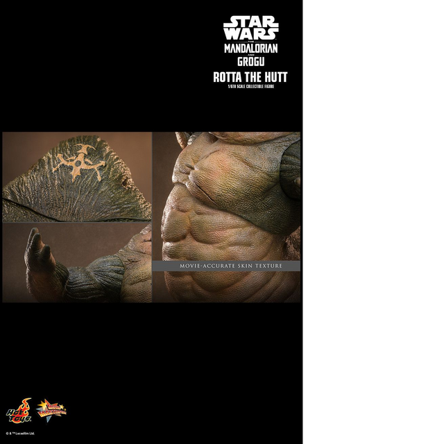 Star Wars the Mandalorian & Grogu Movie Masterpiece Rotta The Hutt 32cm