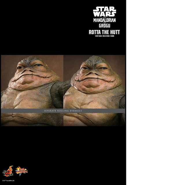 Star Wars the Mandalorian & Grogu Movie Masterpiece Rotta The Hutt 32cm