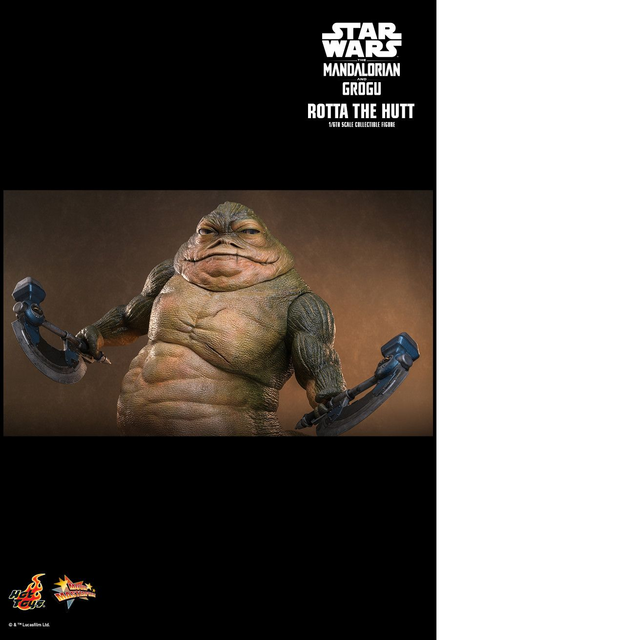 Star Wars the Mandalorian & Grogu Movie Masterpiece Rotta The Hutt 32cm