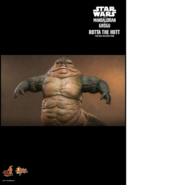 Star Wars the Mandalorian & Grogu Movie Masterpiece Rotta The Hutt 32cm