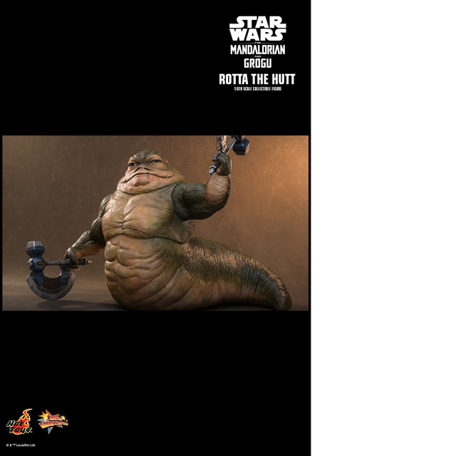 Star Wars the Mandalorian & Grogu Movie Masterpiece Rotta The Hutt 32cm