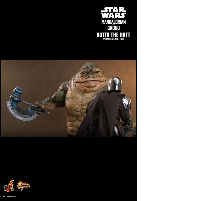 Star Wars the Mandalorian & Grogu Movie Masterpiece Rotta The Hutt 32cm