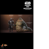 Star Wars the Mandalorian & Grogu Movie Masterpiece Rotta The Hutt 32cm