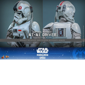 Star Wars: the Mandalorian & Grogu Movie Masterpiece Action Figure 1/6 Imperial Remnant AT-AT Driver 30cm