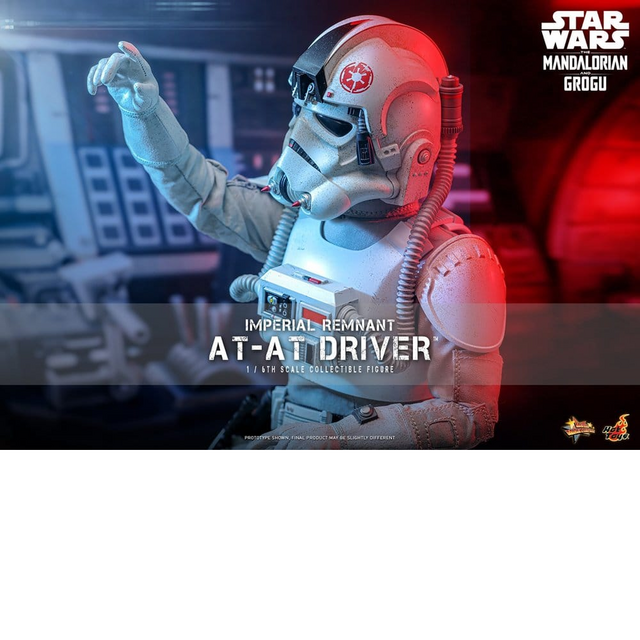 Star Wars: the Mandalorian & Grogu Movie Masterpiece Action Figure 1/6 Imperial Remnant AT-AT Driver 30cm