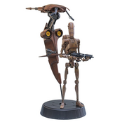 Star Wars: The Phantom Menace Movie Masterpiece Action Figure Set 1/6 Battle Droid & STAP 42cm