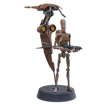 Star Wars: The Phantom Menace Movie Masterpiece Action Figure Set 1/6 Battle Droid & STAP 42cm