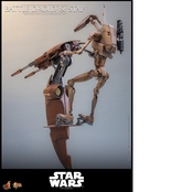Star Wars: The Phantom Menace Movie Masterpiece Action Figure Set 1/6 Battle Droid & STAP 42cm