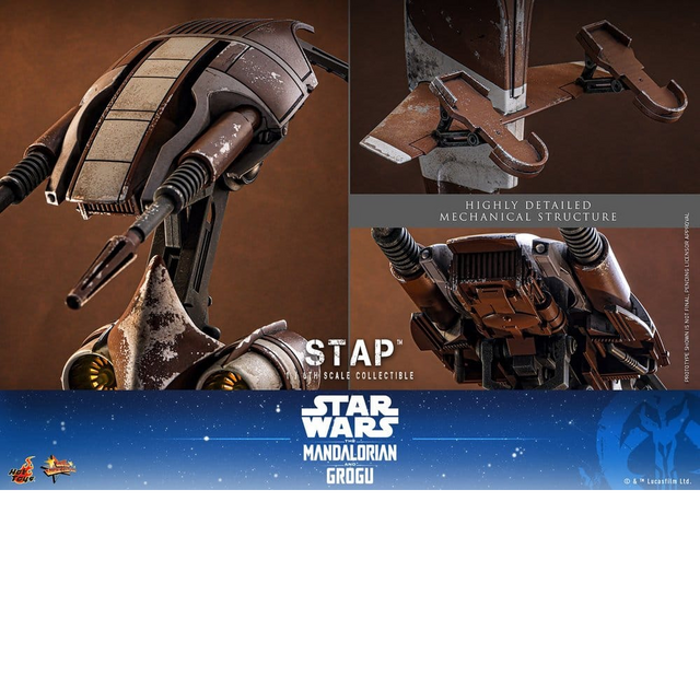 Star Wars: The Mandalorian & Grogu Movie Masterpiece Accessory STAP 42cm