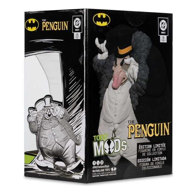 DC Direct Todd's Mods The Penguin (Limited Edition) Collector Vinyl Statue 9cm