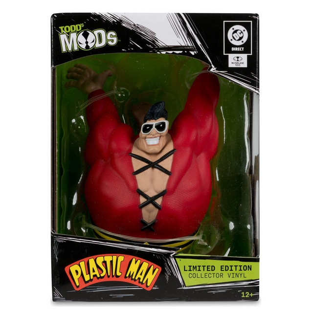DC Direct Todd's Mods Plastic Man (Limited Edition) Collector Vinyl Statue 10cm