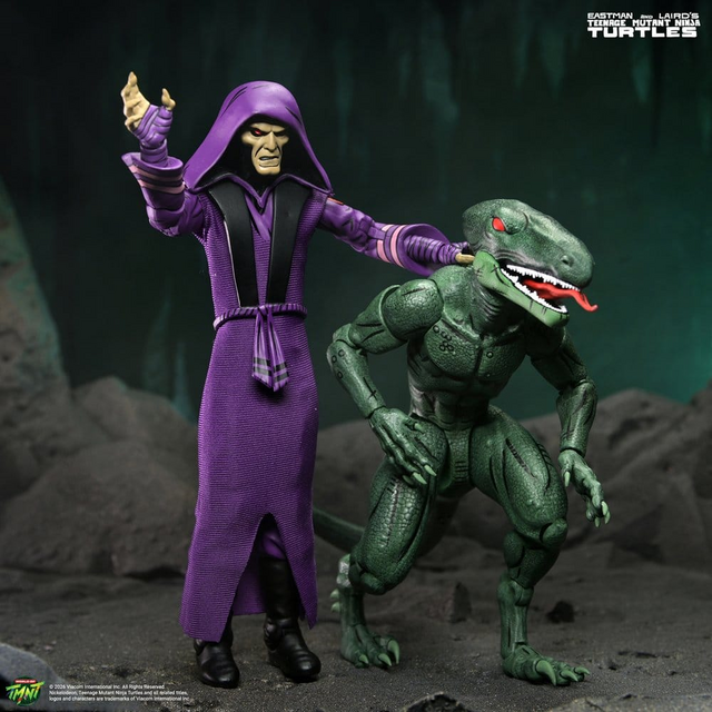 Teenage Mutant Ninja Turtles (Mirage Comics) 2-Pack Daimyo Orkai & Raptor 18cm