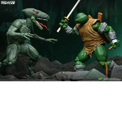 Teenage Mutant Ninja Turtles (Mirage Comics) 2-Pack Daimyo Orkai & Raptor 18cm