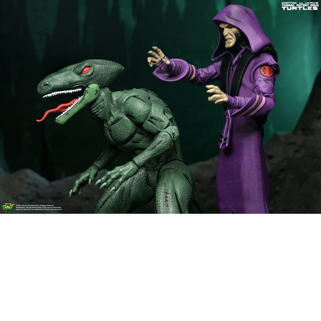 Teenage Mutant Ninja Turtles (Mirage Comics) 2-Pack Daimyo Orkai & Raptor 18cm